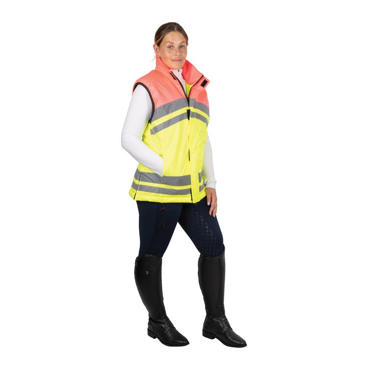 Reflector Two Tone Gilet by Hy Equestrian image 3